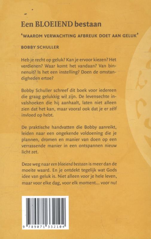 Achterkant van Een bloeiend bestaan
