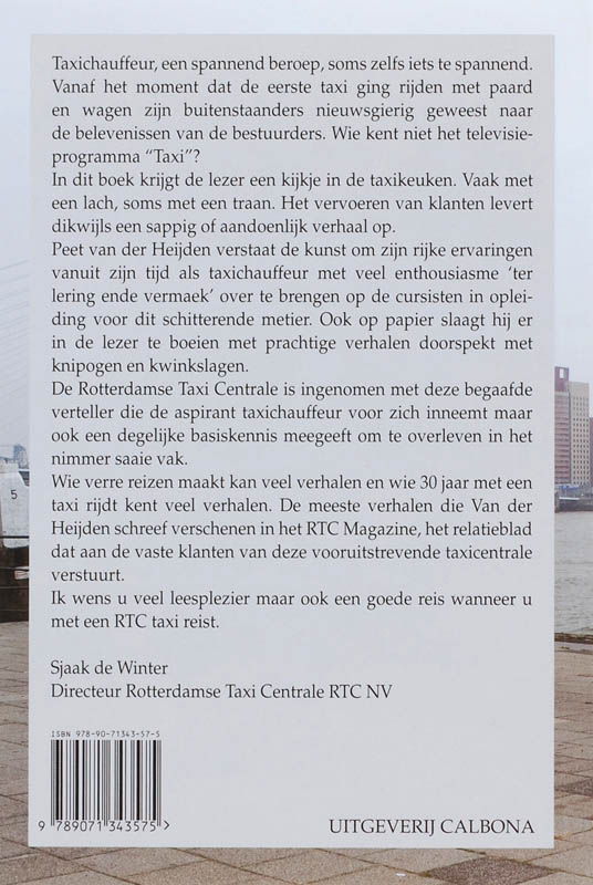 Achterkant van Ixat op de Taxi