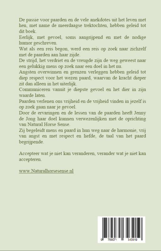Achterkant van Een reis te Wereldpaard