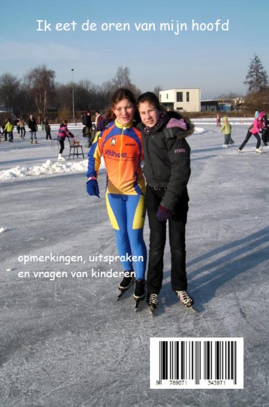 Achterkant van Ik eet de oren van mijn hoofd