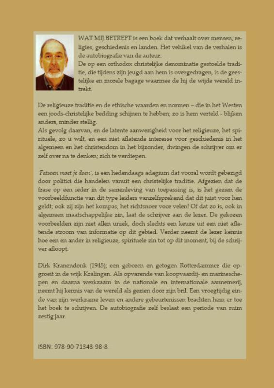 Achterkant van Wat mij betreft