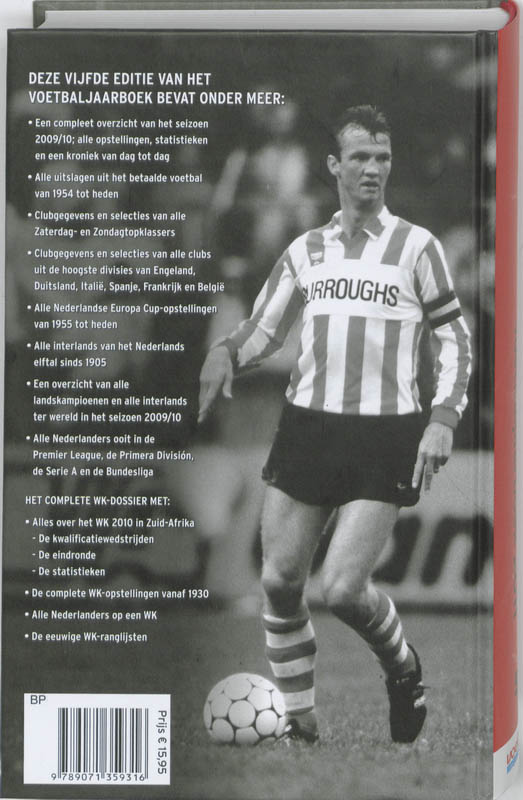 Achterkant van Voetbaljaarboek 2011