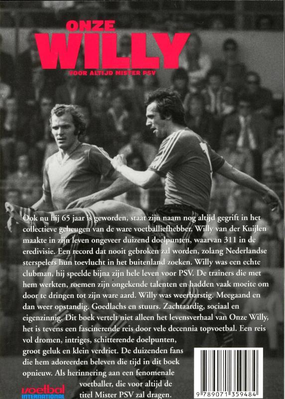 Achterkant van Onze Willy