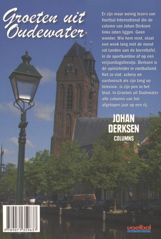 Achterkant van Groeten uit Oudewater