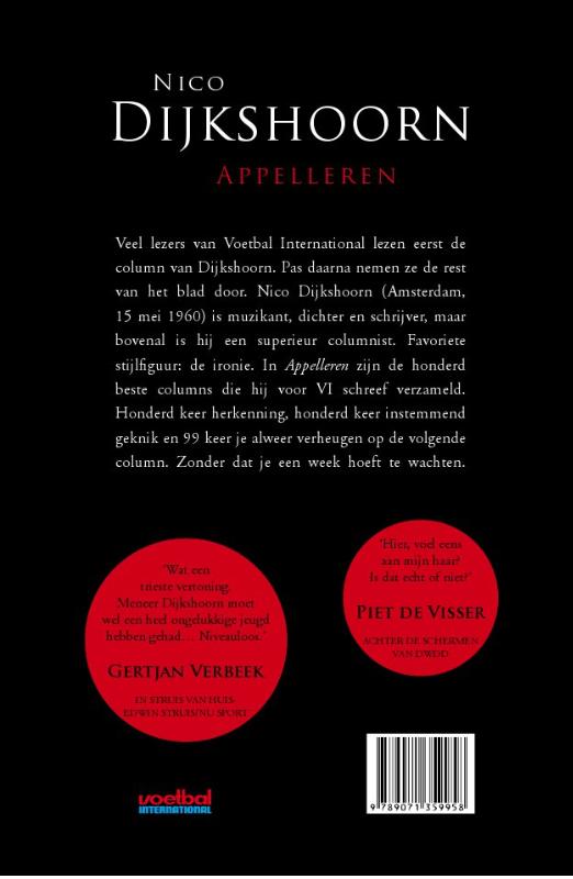 Achterkant van Appelleren