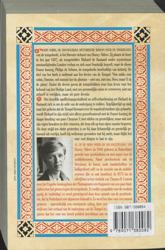 Achterkant van Non nobis