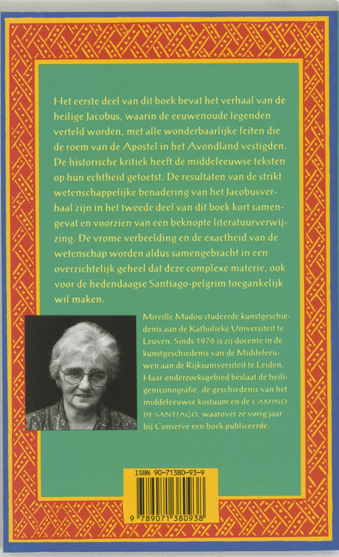 Achterkant van Het verhaal van de heilige Jacobus