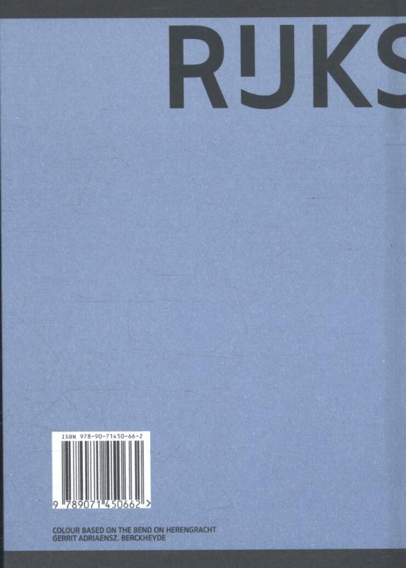 Achterkant van Rijksmuseum guide