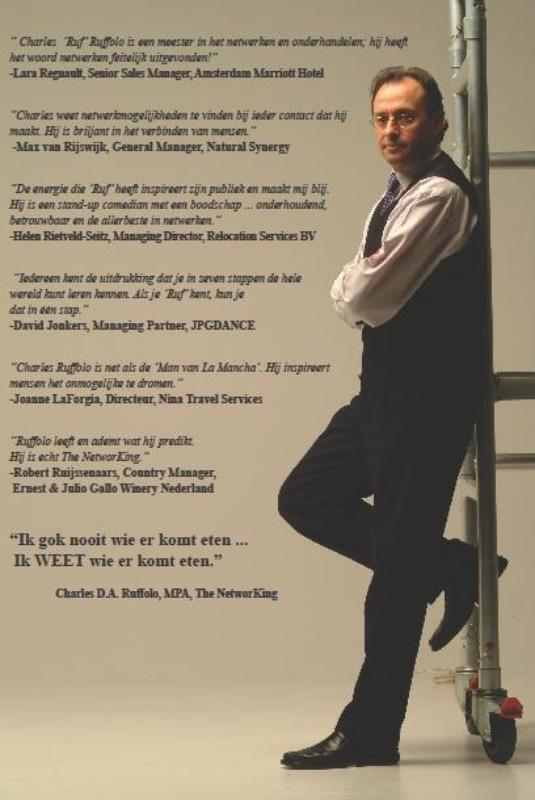Achterkant van Netwerk Je Weg Naar Succes