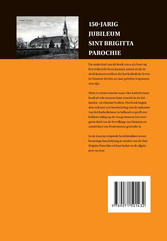 Achterkant van De heilige Brigitta in Ommen