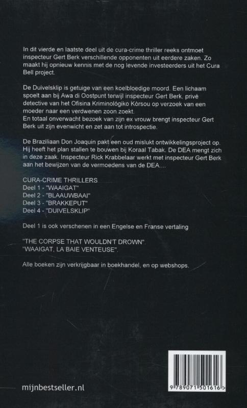 Achterkant van Duivelsklip