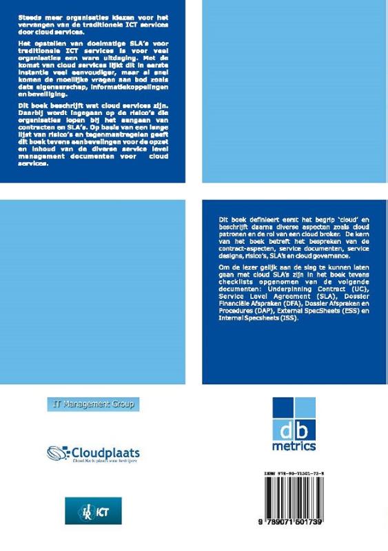 Achterkant van Cloud SLA
