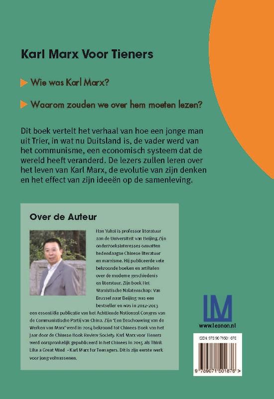 Achterkant van Karl Marx