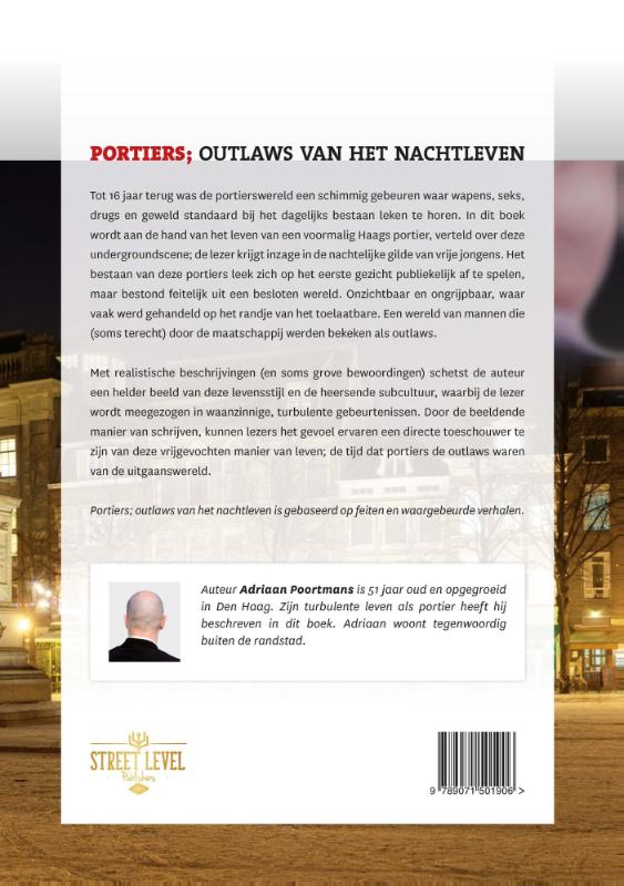 Achterkant van Portiers
