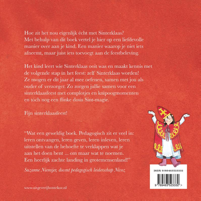 Achterkant van Van kind naar Sint