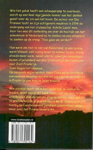 Achterkant van Die Fransen toch!