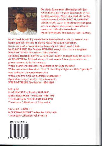 Achterkant van The Beatles 1964-1966