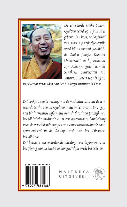 Achterkant van Meditatie
