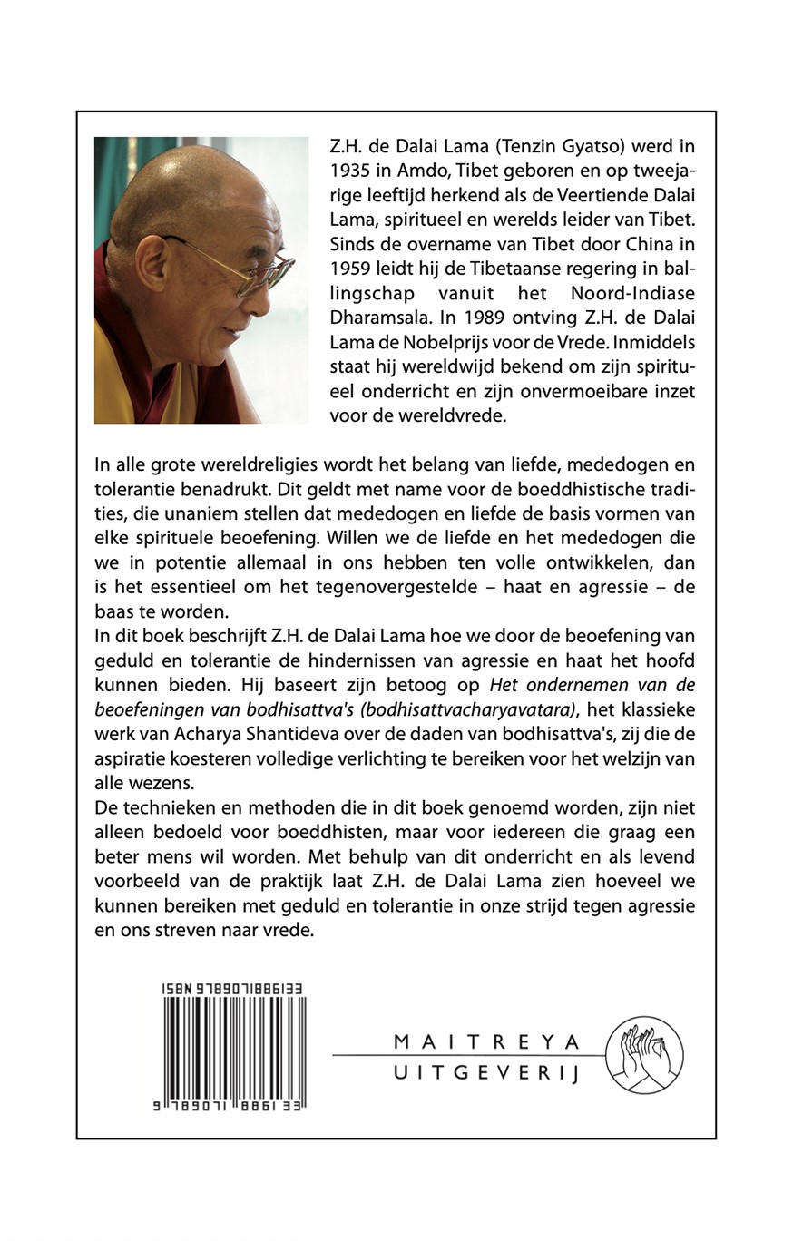 Achterkant van De Kracht van Geduld