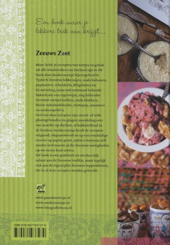 Achterkant van Zeeuws zoet