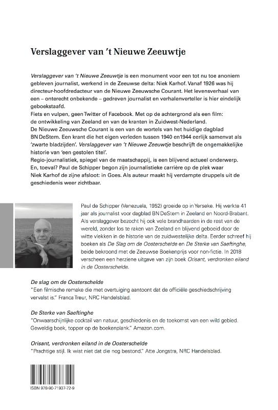 Achterkant van Verslaggever van 't Nieuwe Zeeuwtje
