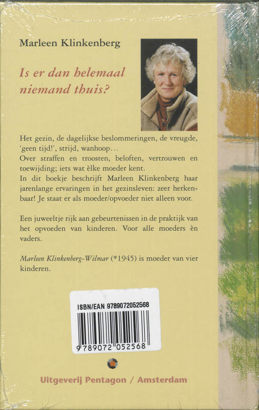 Achterkant van Is er dan helemaal niemand thuis?