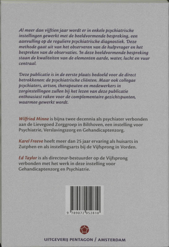 Achterkant van De beeldvormende bespreking