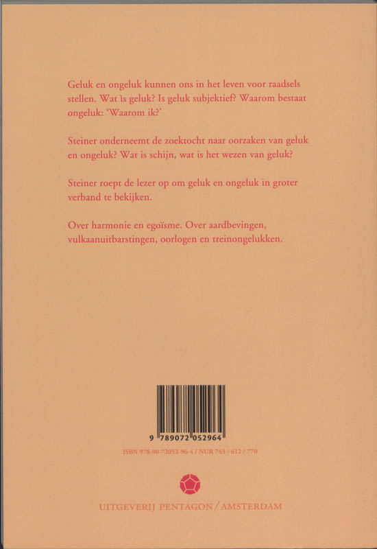 Achterkant van Geluk
