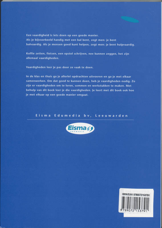 Achterkant van Werkboek