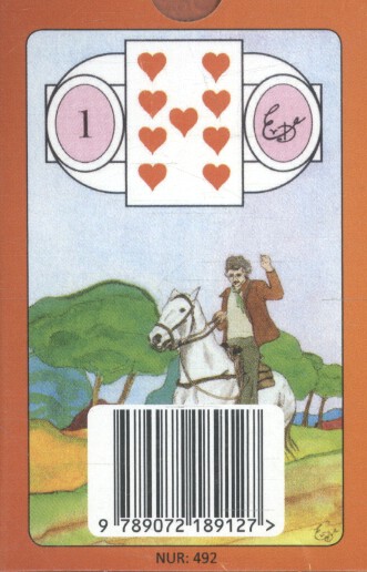 Achterkant van Nieuwe Lenormand