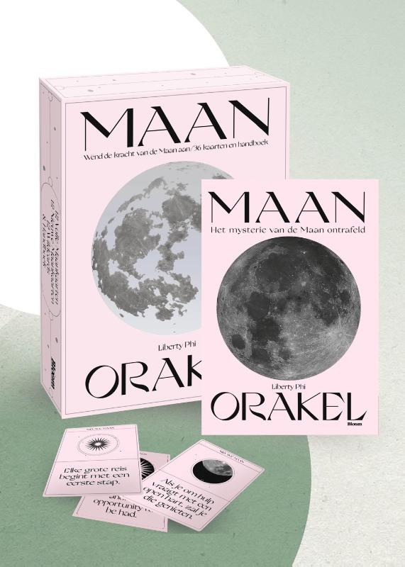 Achterkant van Maan Orakel Set