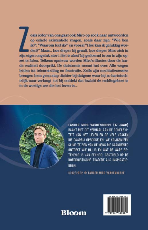 Achterkant van Op zoek naar Aurora