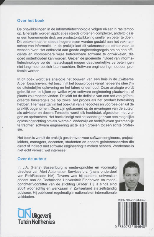 Achterkant van Software Engineering