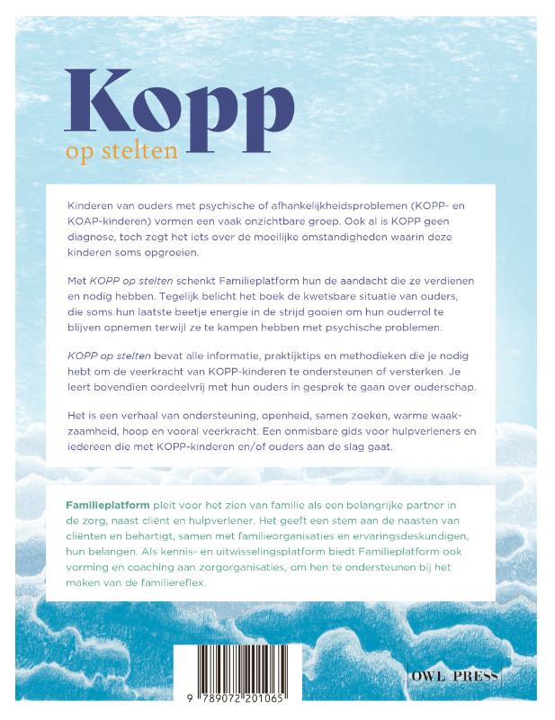 Achterkant van Kopp op stelten