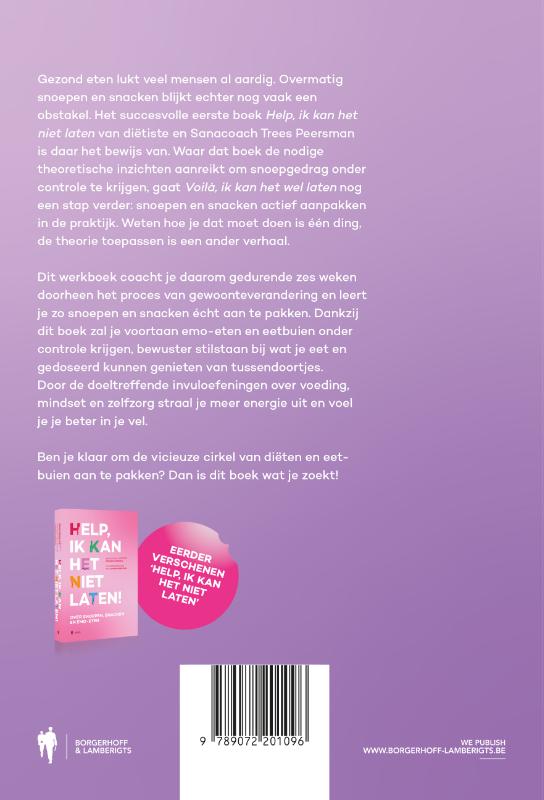Achterkant van Voilà, ik kan het wel laten