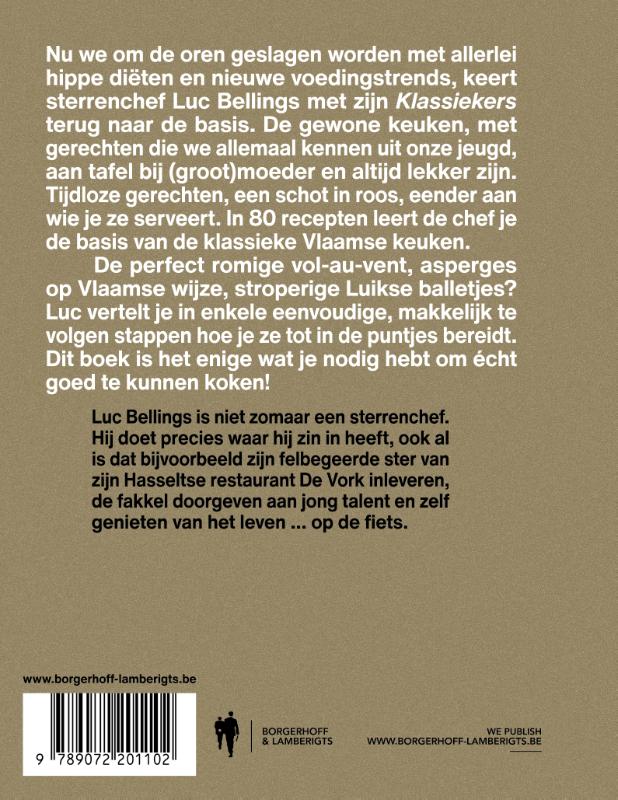 Achterkant van De klassiekers zo moet het