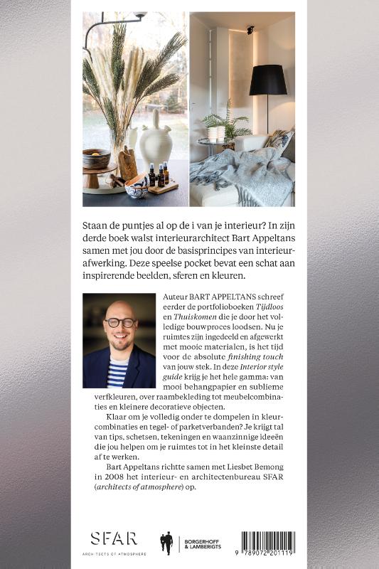 Achterkant van Interior style guide
