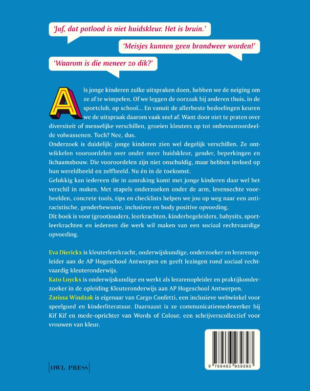 Achterkant van Sssst! Dat mag je niet zeggen
