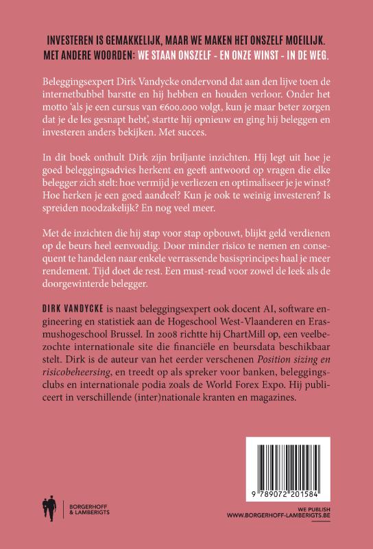 Achterkant van Waarom ook jij niet goed belegt