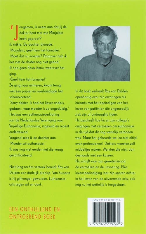 Achterkant van Gifmenger tegen wil en dank