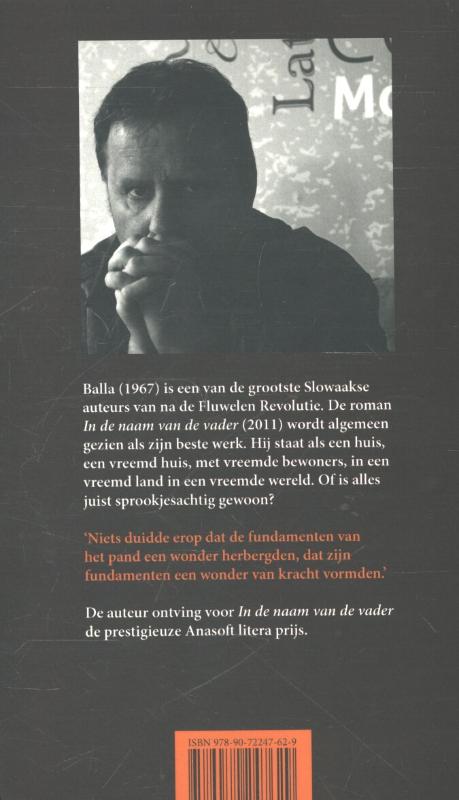 Achterkant van In de naam van de vader
