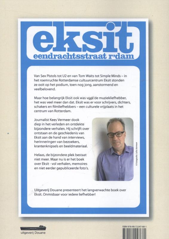 Achterkant van Eksit