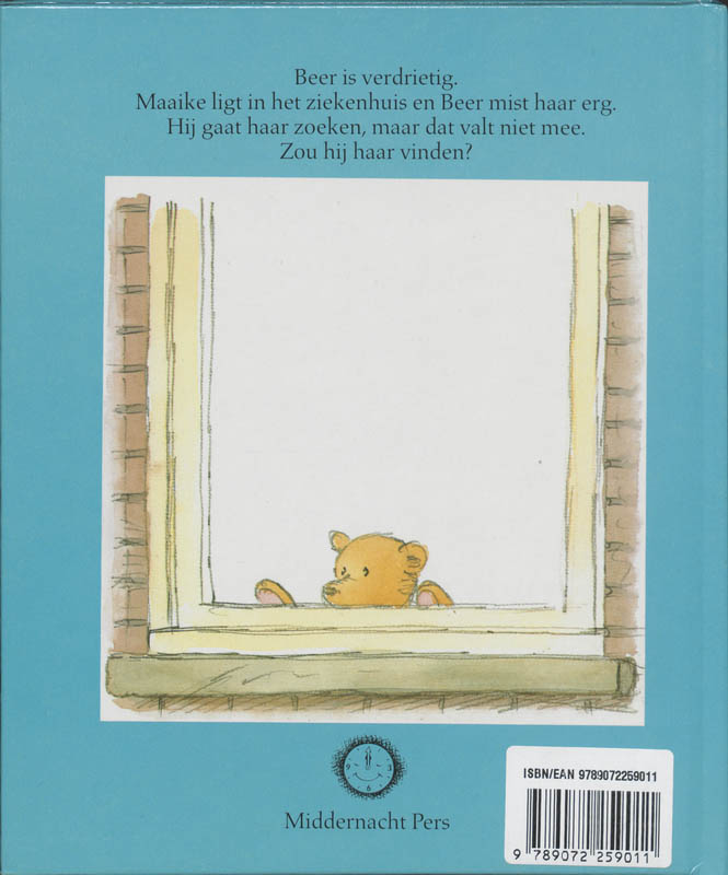 Achterkant van Op zoek naar Maaike