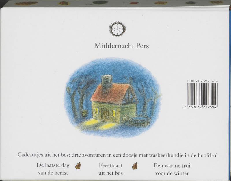 Achterkant van Cadeautjes uit het bos