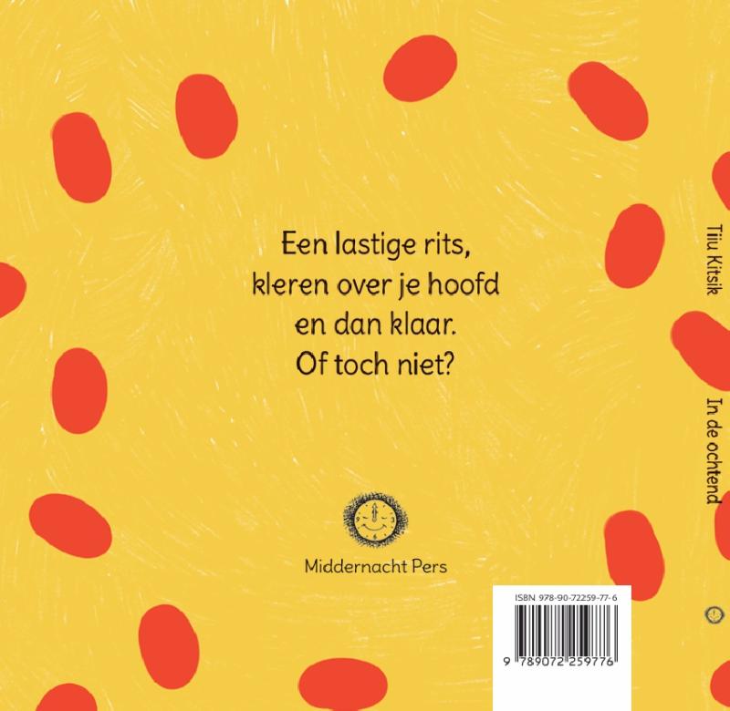 Achterkant van In de ochtend