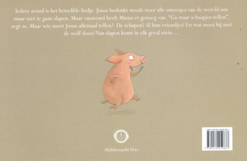 Achterkant van 1...2...3 schapen