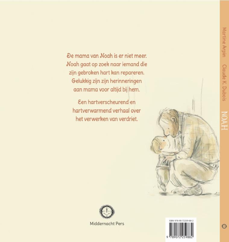 Achterkant van Noah