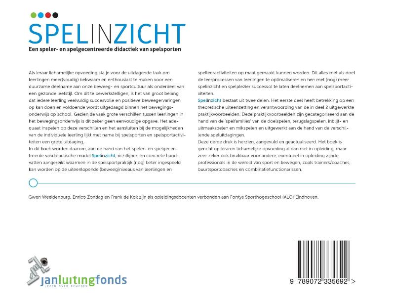 Achterkant van Spelinzicht