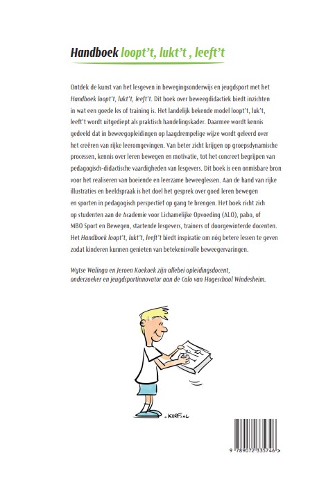 Achterkant van Handboek loopt’t, lukt’t, leeft’t