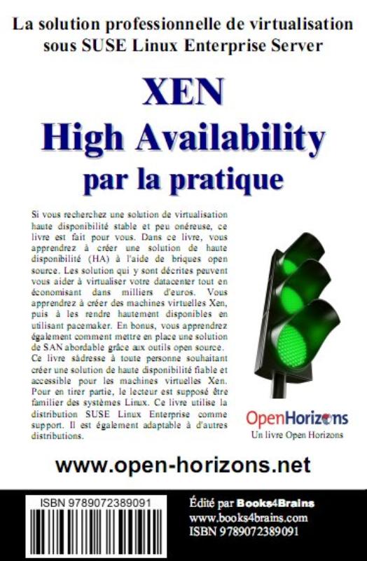 Achterkant van XEN High Availability par la pratique